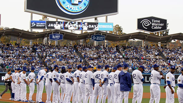 Jackie Robinson's Legacy Celebrated at Dodger Stadium 